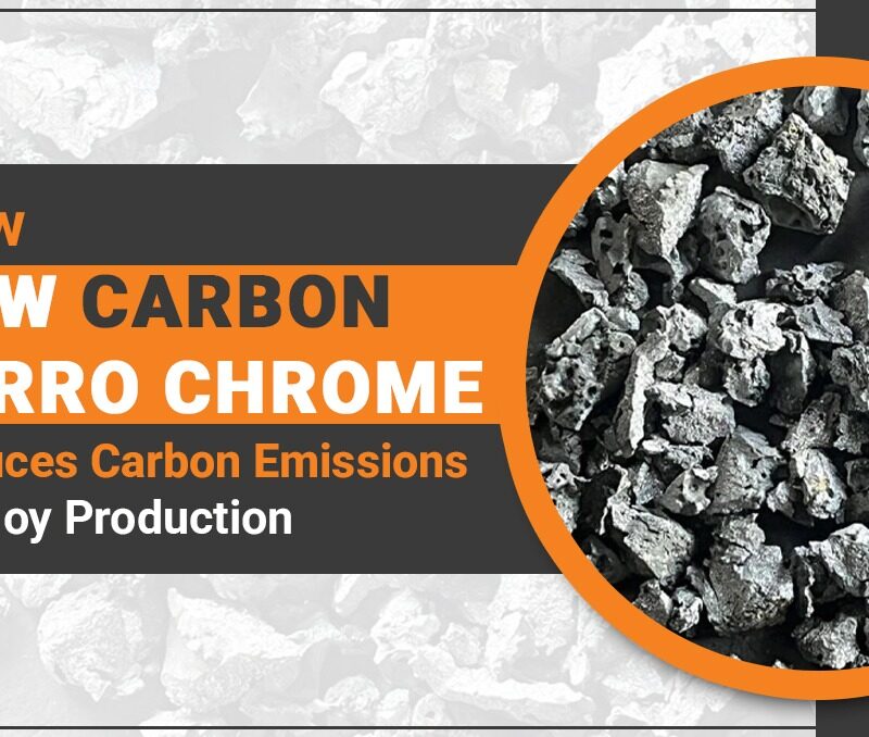 How Low Carbon Ferro Chrome Reduces Carbon Emissions in Alloy Production