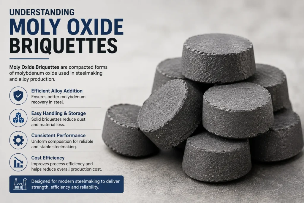 Trusted Moly Oxide Briquettes Producer