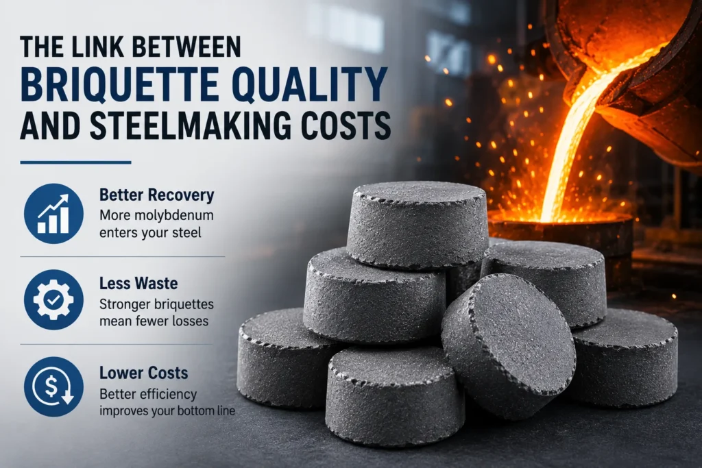 Trusted Moly Oxide Briquettes Producer
