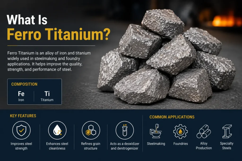 Bulk Ferro Titanium Supply