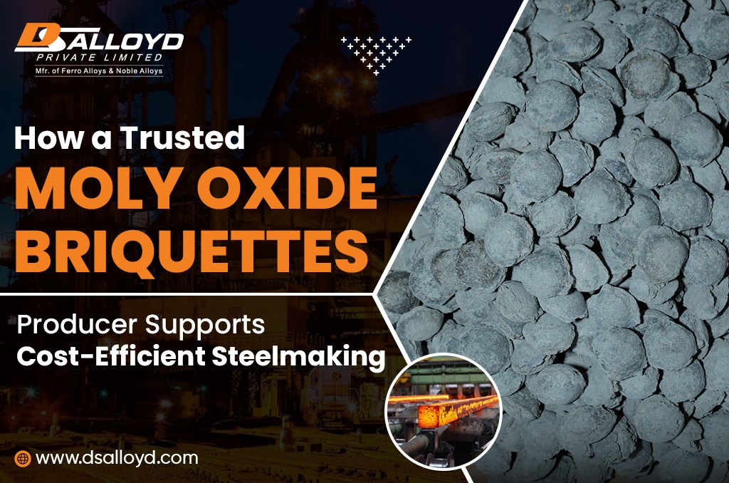 How a Trusted Moly Oxide Briquettes Producer Supports Cost-Efficient Steelmaking